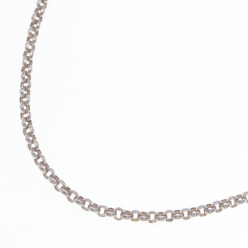 HERMES Necklace Silver SV Sterling 925 Choker Pendant Women's