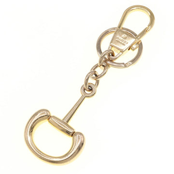 GUCCI Keychain Horsebit 1955 625686 Gold Metal Bag Chain Accessory Men Women
