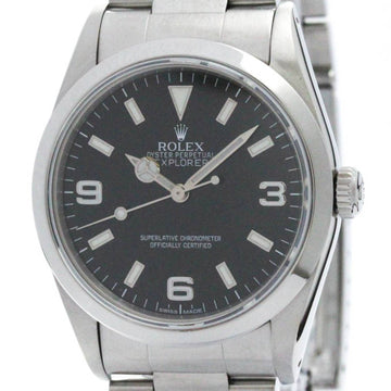 ROLEXPolished  Explorer I S Serial Steel Automatic Mens Watch 14270 BF572170