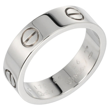 CARTIER Love No. 15 Ring K18 WG White Gold Approx. 7.9g I122924022