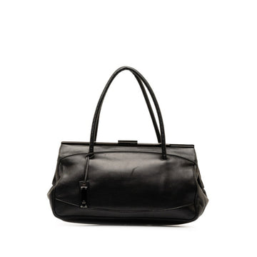 GUCCI handbag 92726 black leather ladies