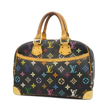 LOUIS VUITTON Handbag Monogram Multicolor Trouville M92662 Noir Ladies