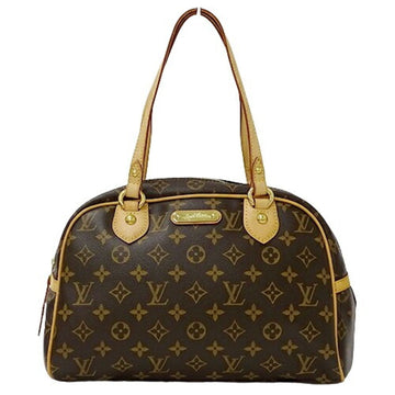 LOUIS VUITTON Bag Monogram Women's Handbag Montorgueil PM M95565 Brown