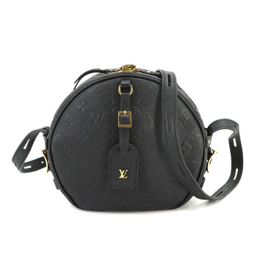 LOUIS VUITTON Monogram Empreinte Boite Chapeau Souple Shoulder Bag Noir M45167 RFID