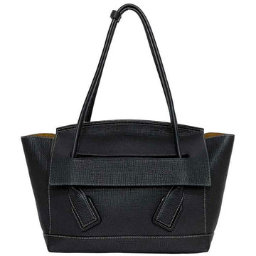 BOTTEGA VENETA Tote Bag The Arco 48 Black 575941 f-19947 Leather  Flap Stitch Women's