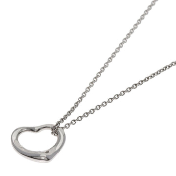 TIFFANY Heart Necklace Platinum PT950 Ladies &Co.