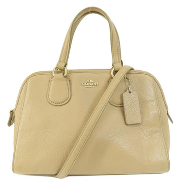 COACH 33735 Handbag Leather Women's