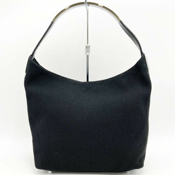 GUCCI Shoulder Bag Hobo Black Canvas Women's Fashion 001 3298 USED ITA31GA2E6B6