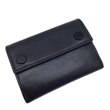 LOUIS VUITTON Monogram Shadow Discovery Compact M67631 UB4169 Wallet Small Accessory Men's Women's Unisex
