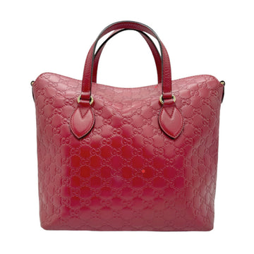 GUCCI Handbag Shoulder Bag ssima Leather Red Gold Women's 428226 z0811