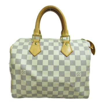 LOUIS VUITTON Speedy 25 handbag Beige Damier Azur PVC coated canvas N41534