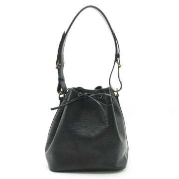 LOUIS VUITTON Epi Petit Noe Shoulder Bag Leather Noir Black M59012