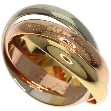 CARTIER Trinity #53 Ring, K18 Yellow Gold/K18WG/K18PG, Women's,