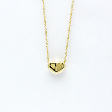 TIFFANY Bean Yellow Gold [18K] No Stone Women's Fashion Pendant Necklace [Gold]