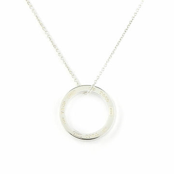 TIFFANY Necklace Circle Silver 925 Approx. 3.8g 1837 Accessories Women's &Co.