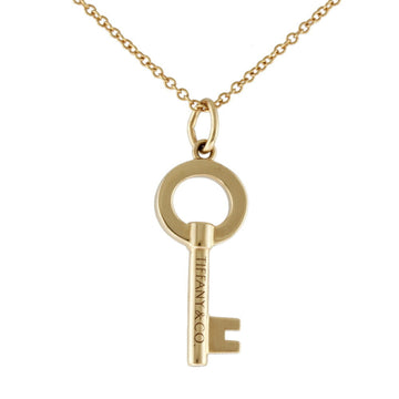 TIFFANY Modern Key Necklace 18K Women's &Co.