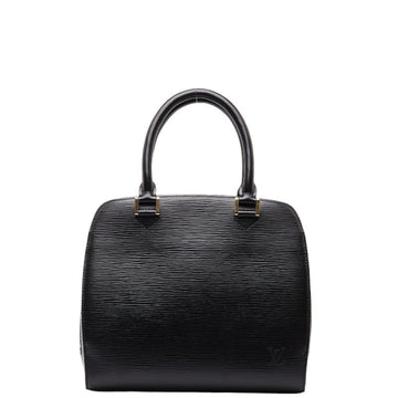 LOUIS VUITTON Epi Pont Neuf Handbag M52052 Noir Black Leather Women's