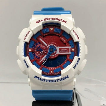 CASIOG-SHOCK  Watch GA-110AC-7AJF Blue and Red Series Analog White Multicolor Resin Quartz Antimagnetic Men's Mikunigaoka Store ITNEGY0C7KOA
