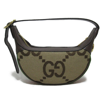 GUCCI GG mini bag handbag Brown Beige canvas GG jumbo 658551