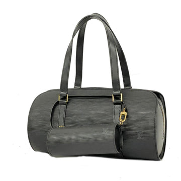 LOUIS VUITTON Handbag Epi Soufflot M52862 Noir Ladies