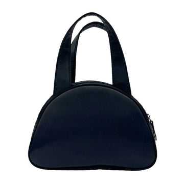 YVES SAINT LAURENT Handbag Nylon Black Women's z0875