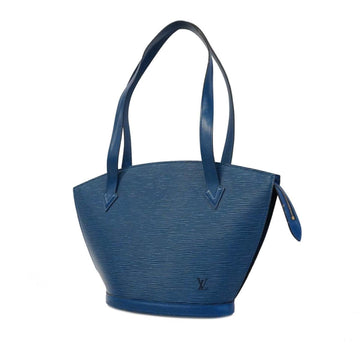 LOUIS VUITTON Shoulder Bag Epi Saint Jacques Poigner Long M52335 Toledo Blue Ladies