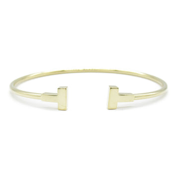TIFFANY&CO T-wire narrow Bracelet Gold K18 [Yellow Gold]