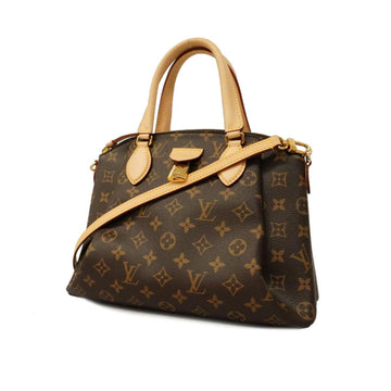 LOUIS VUITTON Handbag Monogram Rivoli MM M44546 Brown Ladies