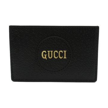 GUCCI Card Case Black leather 644110DJ20N1000