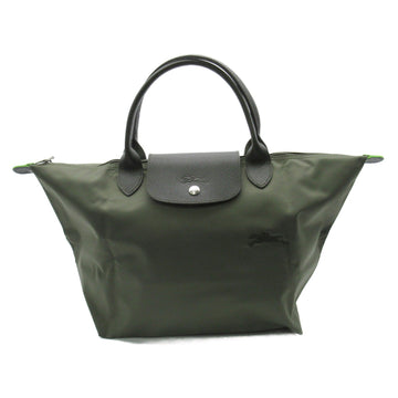 LONGCHAMP Le Pliage Green M Top Handbag Green Forest recycled polyamide canvas L1623919479