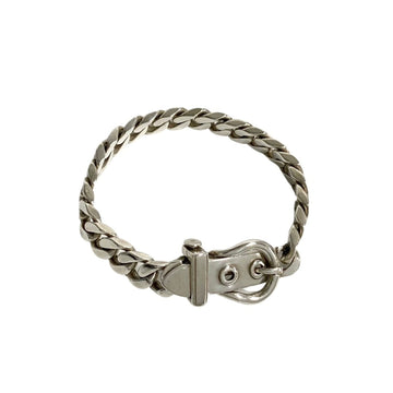 HERMES Boucle Cellier PM Silver 925 Chain Bracelet Bangle Men's Women's 23008 230318rvk-23008