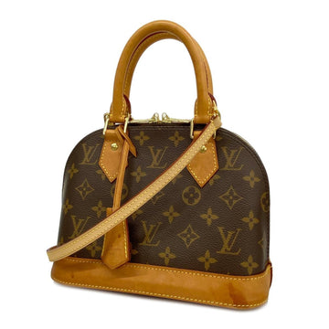 LOUIS VUITTON Handbag Monogram Alma BB M53152 Brown Ladies
