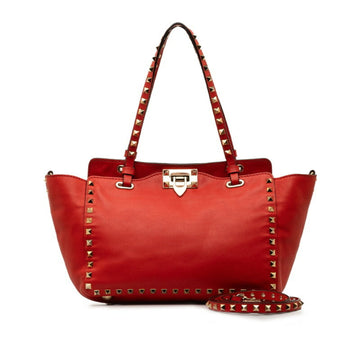 VALENTINO Women's Leather Handbag,Shoulder Bag Red Color