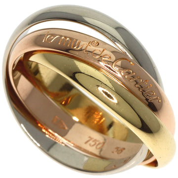CARTIER Trinity #56 Ring, K18 Yellow Gold/K18WG/K18PG, Women's,