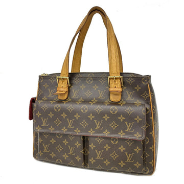 LOUIS VUITTON Shoulder Bag Monogram Multiplicity M51162 Brown Ladies