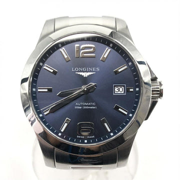 LONGINES Conquest L3.776.4.99.6 Automatic Navy Dial  Wristwatch