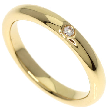 TIFFANY Stacking Band 1P Diamond Ring, 18K Yellow Gold, Women's, &Co.