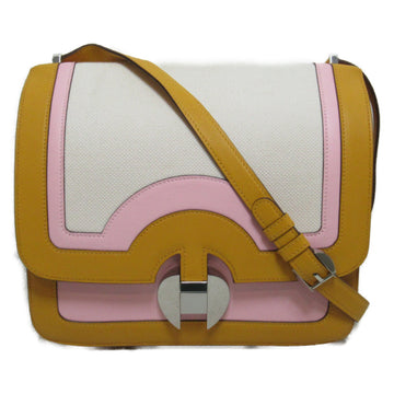 HERMES Sac Herms 2002 White Natural Tiole H leather