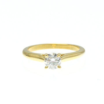 CARTIER 1895 Solitaire Ring Yellow Gold [18K] Fashion Diamond Engagement Ring Carat/0.5 Gold