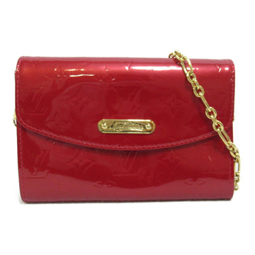 LOUIS VUITTON Belair Shoulder Bag Red Pomme D'amour Vernis leather Patent leather M93614