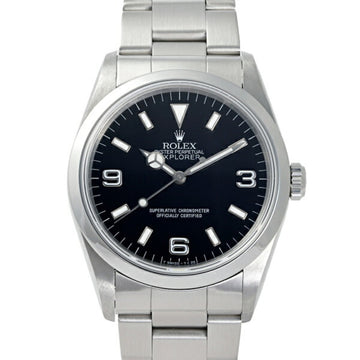 ROLEX Explorer 14270 Black Dial Watch Men's