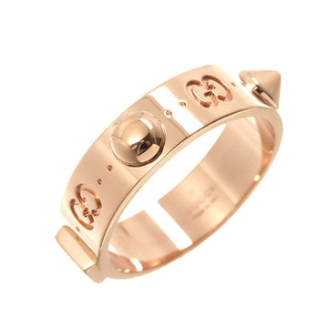GUCCI ICON #19 Ring K18 PG Pink Gold 750