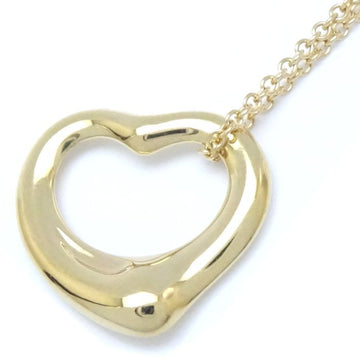 TIFFANY&Co.  Heart Necklace 16mm Elsa Peretti K18YG Yellow Gold 291831