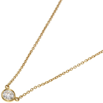 TIFFANY & Co. by the Yard 1P Diamond Necklace, 18K Yellow Gold, Women's,