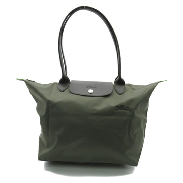 LONGCHAMP Le Pliage Green L Shoulder Bag Green Forest recycled polyamide canvas L1899919479