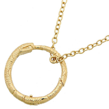 GUCCI Ouroboros Women's and Men's Necklace 750 Yellow Gold