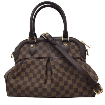 LOUIS VUITTON Damier Trevi PM N51997 TH0029 Handbag Bag Shoulder Canvas G Hardware Women's