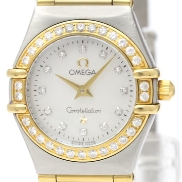 OMEGA Constellation Quartz Stainless Steel,Yellow Gold [18K] Women's Dress Watch 1267.75