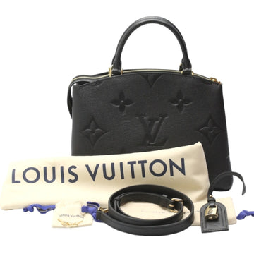 LOUIS VUITTON Handbag Empreinte Petit Palais PM M58916  Black Shoulder Bag