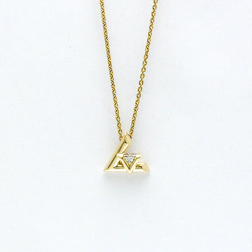 LOUIS VUITTON LV Volt One Small Pendant Q93805 Yellow Gold [18K] Diamond Men,Women Fashion Pendant Necklace Carat/0.03 [Gold]